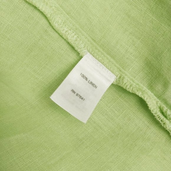 New J. Jill linen button down Long sleeve shirt L - Picture 12 of 16